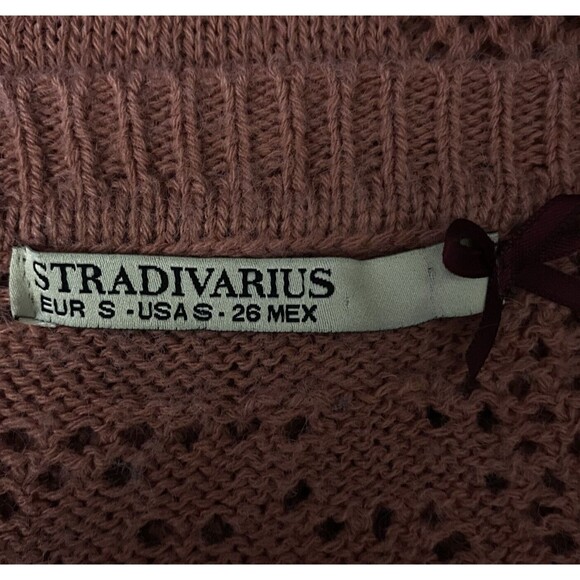 Stradivarius Sweater Small Mauve Pink - Picture 12 of 12
